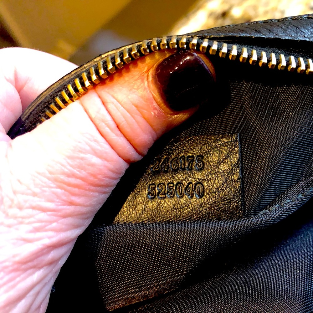 Gucci Vintage black pouch